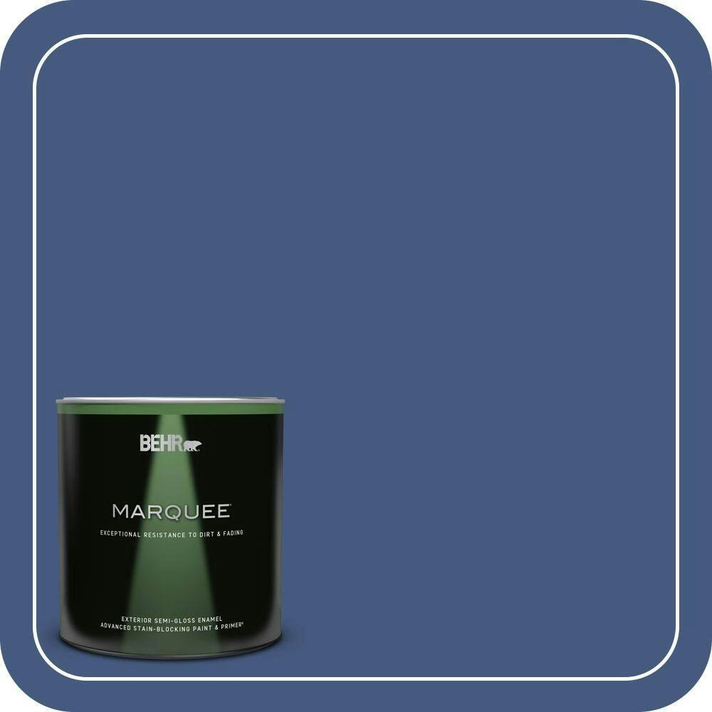 Optimum Blue Semi-Gloss Exterior Paint and Primer 1-Quart: $35.98 Optimum Blue Semi-Gloss Exterior Paint and Primer 1-Quart: $35.98