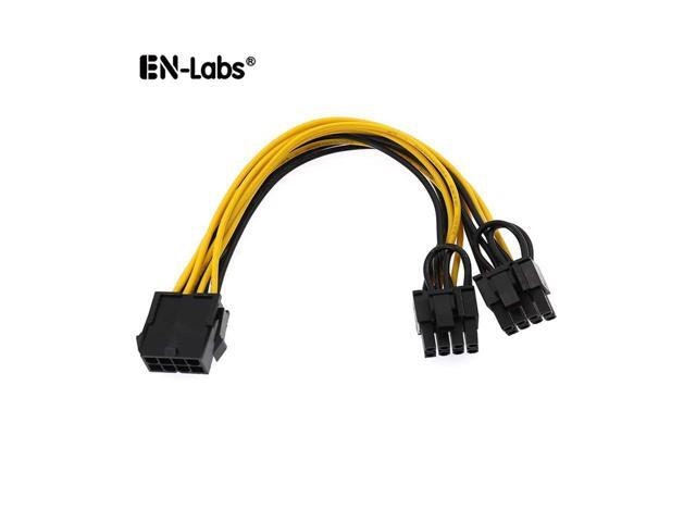 EnLabs 8-Inch EPS CPU 8-Pin to Dual PCIe 6+2 Pin Power Splitter Cable: $11.19 EnLabs 8-Inch EPS CPU 8-Pin to Dual PCIe 6+2 Pin Power Splitter Cable: $11.19