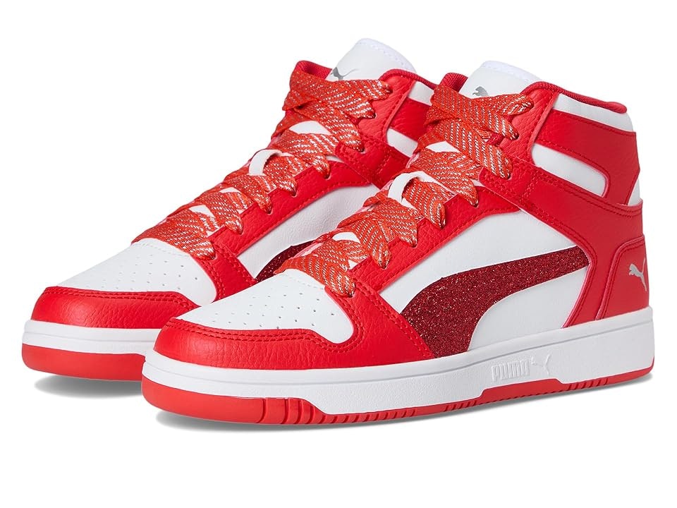 Puma Kids Rebound Layup Mid Shoes: $30