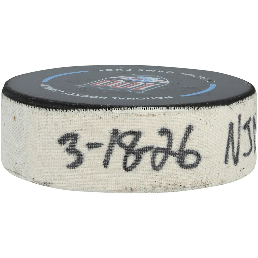 Jack Hughes New Jersey Devils Game-Used Goal Puck: $2,499.99