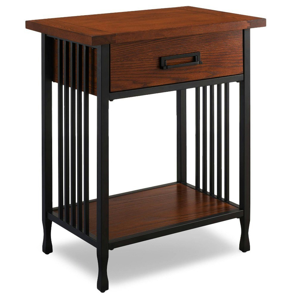 Leick Home Oak Nightstand: $195.99 Leick Home Oak Nightstand: $195.99