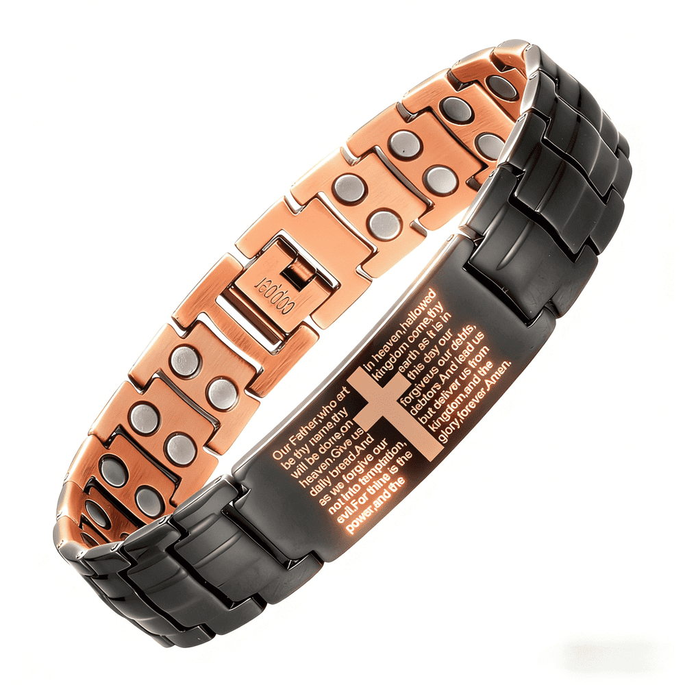 Wollet Copper Cross Magnetic Bracelet: $19.79