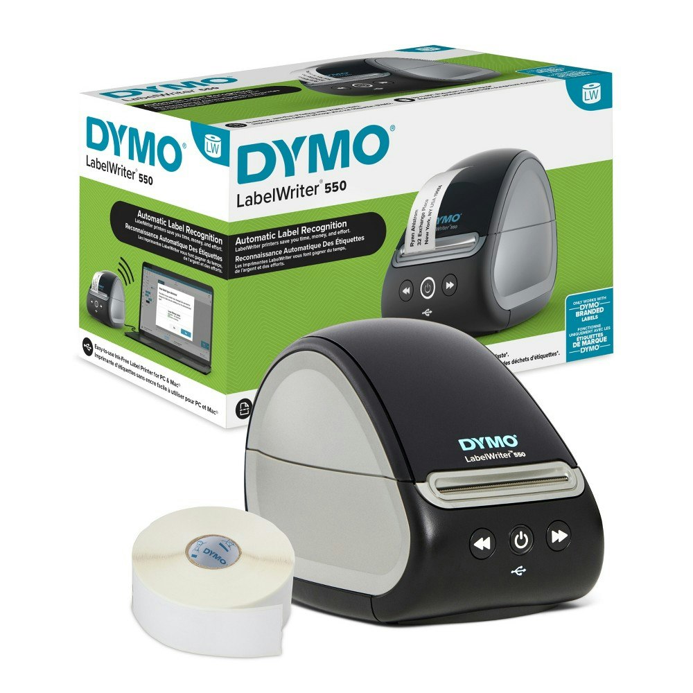 Dymo LabelWriter 550 Label Printer: $146.80 Dymo LabelWriter 550 Label Printer: $146.80