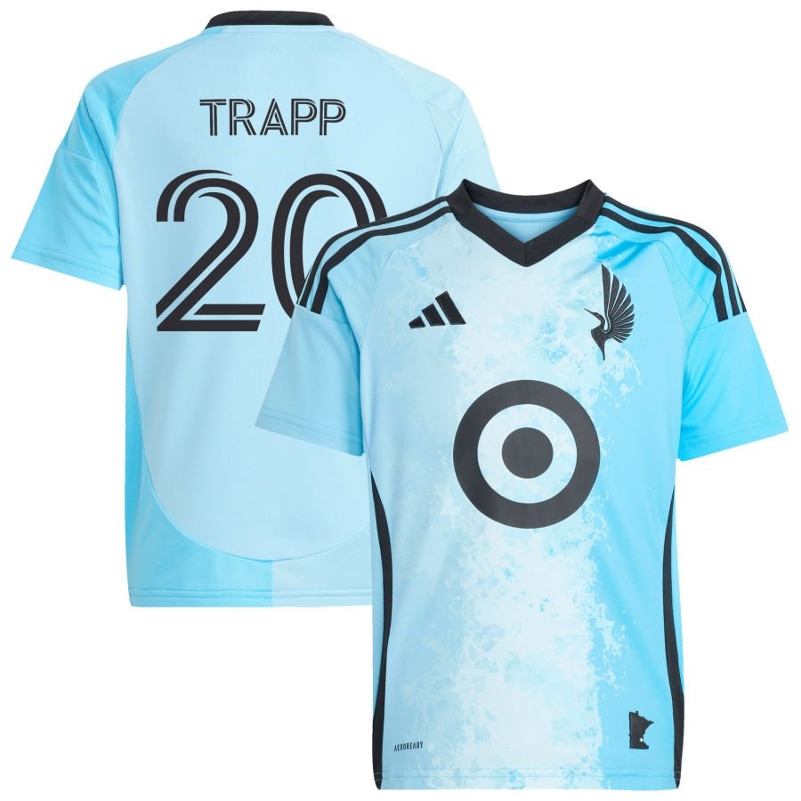 Minnesota United FC 2025 Wil Trapp Youth Jersey: $114.99 Minnesota United FC 2025 Wil Trapp Youth Jersey: $114.99