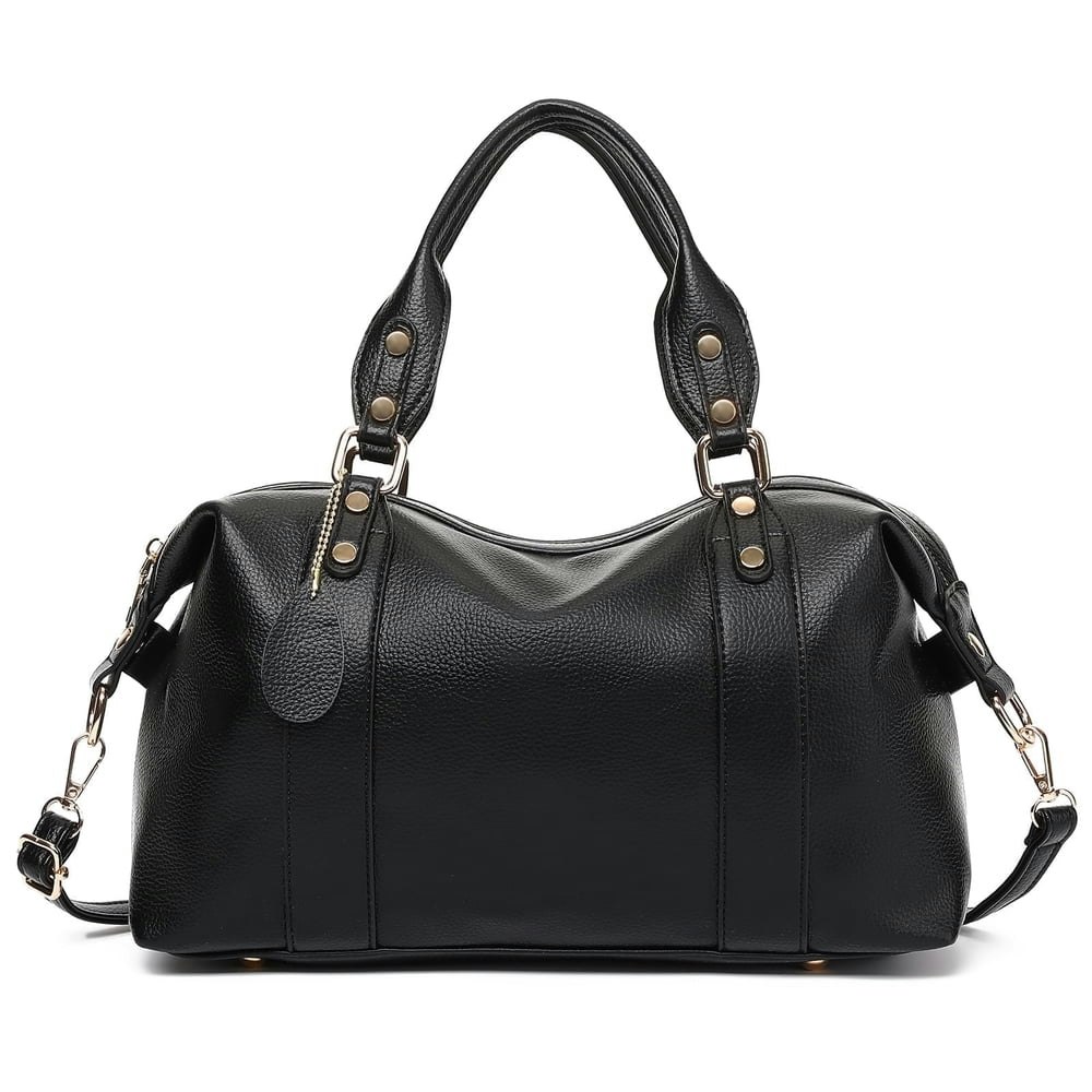 Kalunma Leather Tote Shoulder Bag: $33.93