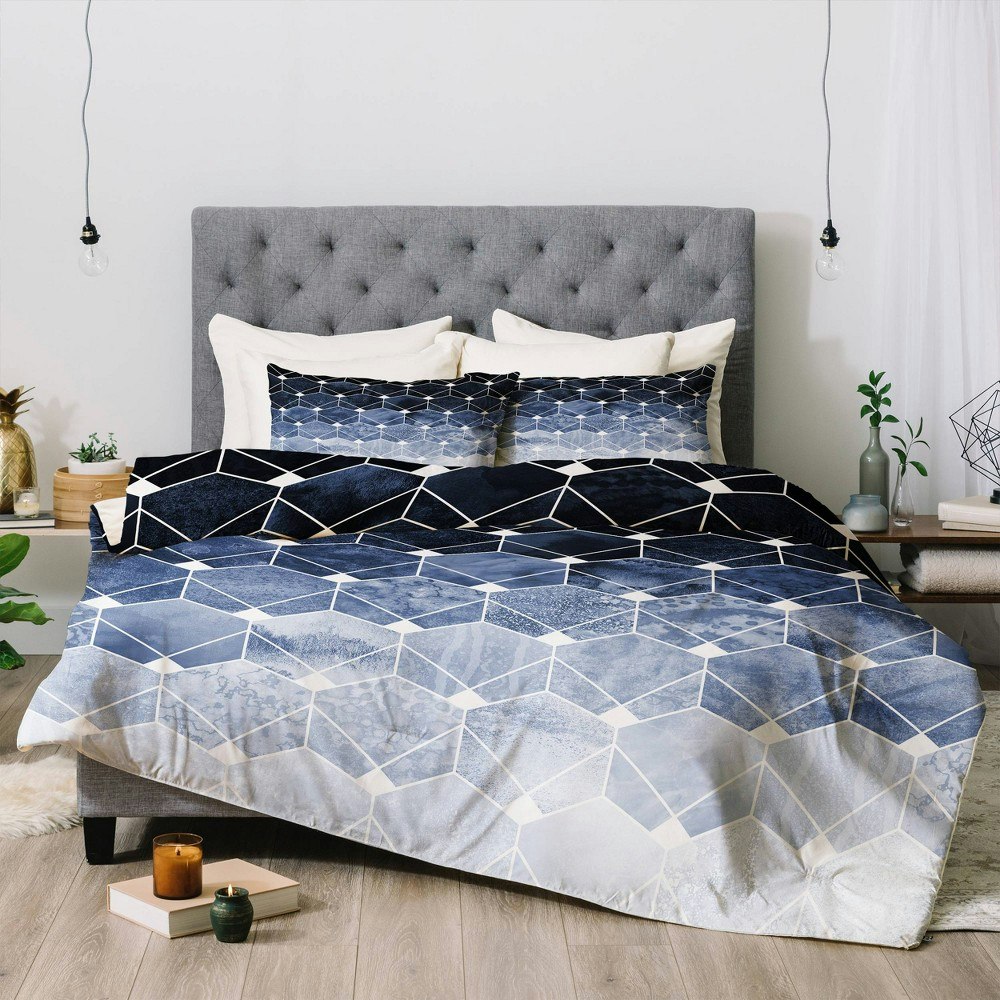 Deny Designs Elisabeth Fredriksson Hexagons and Diamonds Twin/Twin XL Comforter Set: $173.40
