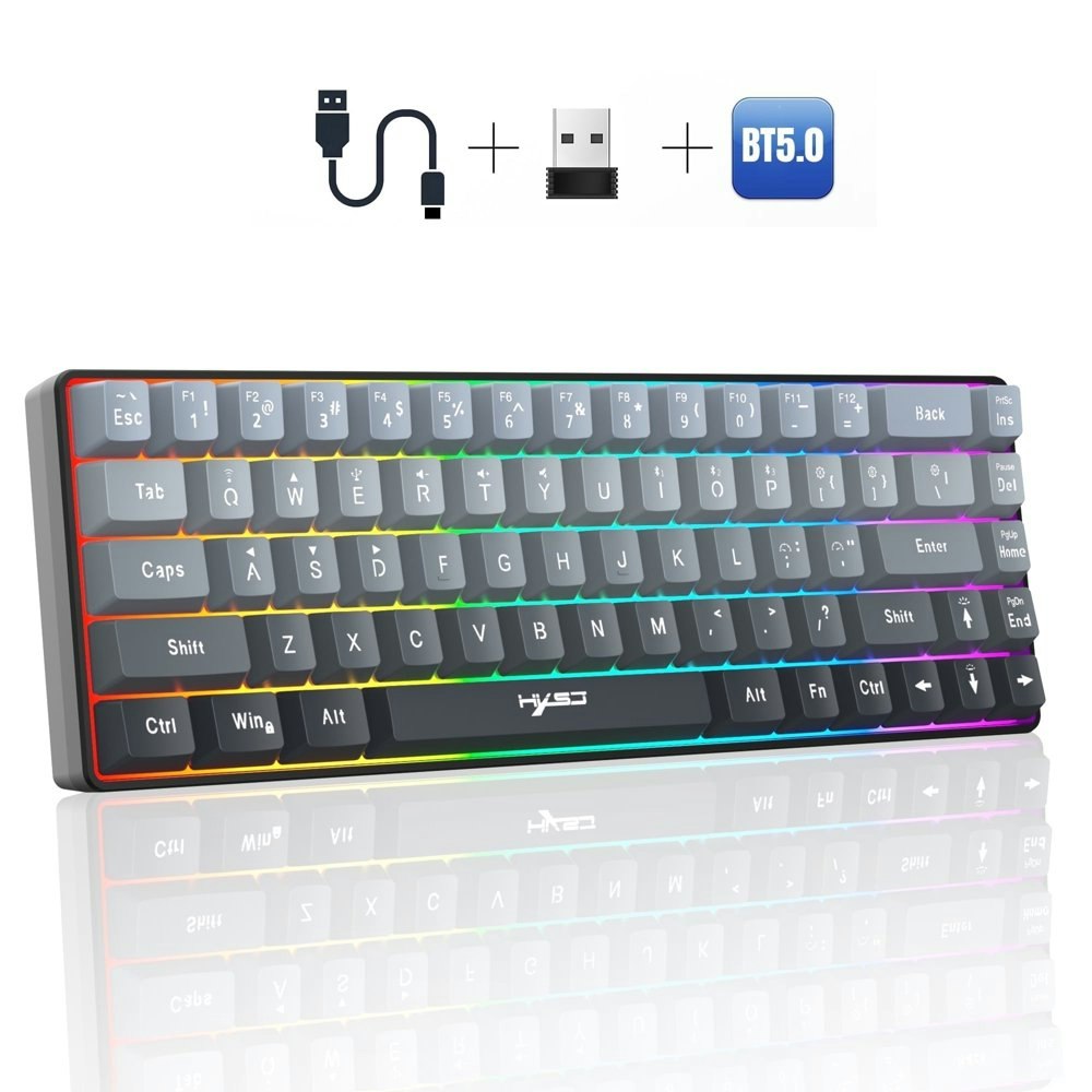 UHM 68-Key Wireless RGB Gaming Keyboard: $33.87 UHM 68-Key Wireless RGB Gaming Keyboard: $33.87