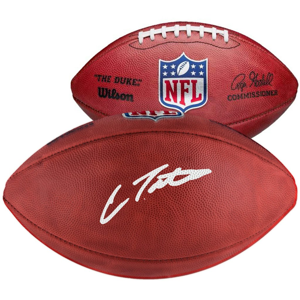 Carnell Tate Autographed Wilson Duke Football: $349.99 Carnell Tate Autographed Wilson Duke Football: $349.99