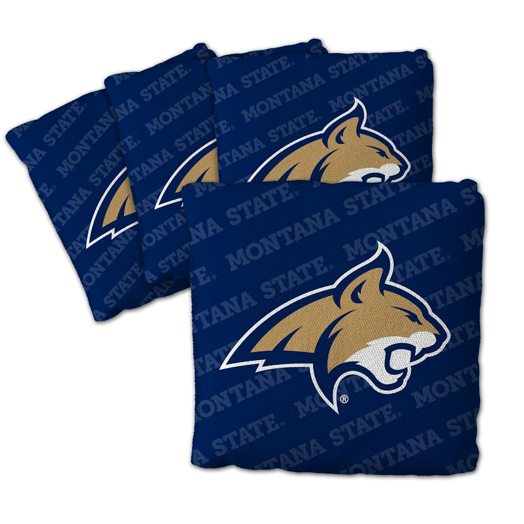 Montana State Bobcats 4-Piece Cornhole Bag Set: $34.99 Montana State Bobcats 4-Piece Cornhole Bag Set: $34.99
