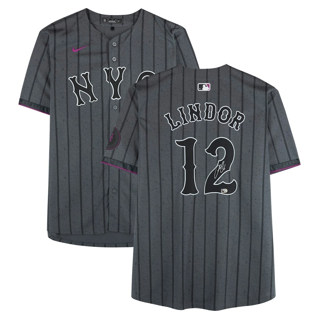 Francisco Lindor New York Mets Autographed Nike City Connect Jersey: $549.99 Francisco Lindor New York Mets Autographed Nike City Connect Jersey: $549.99