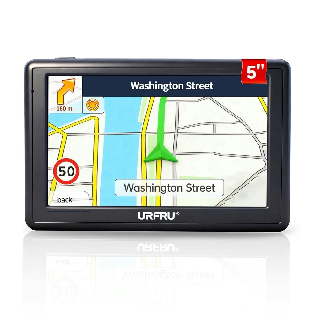 Urfru 5-Inch Car GPS Navigator: $49.99 Urfru 5-Inch Car GPS Navigator: $49.99