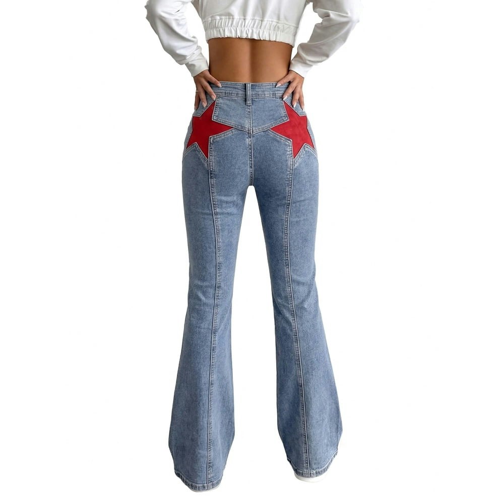Emmiol Women's High Waist Flare Jeans: $29.94 Emmiol Women's High Waist Flare Jeans: $29.94