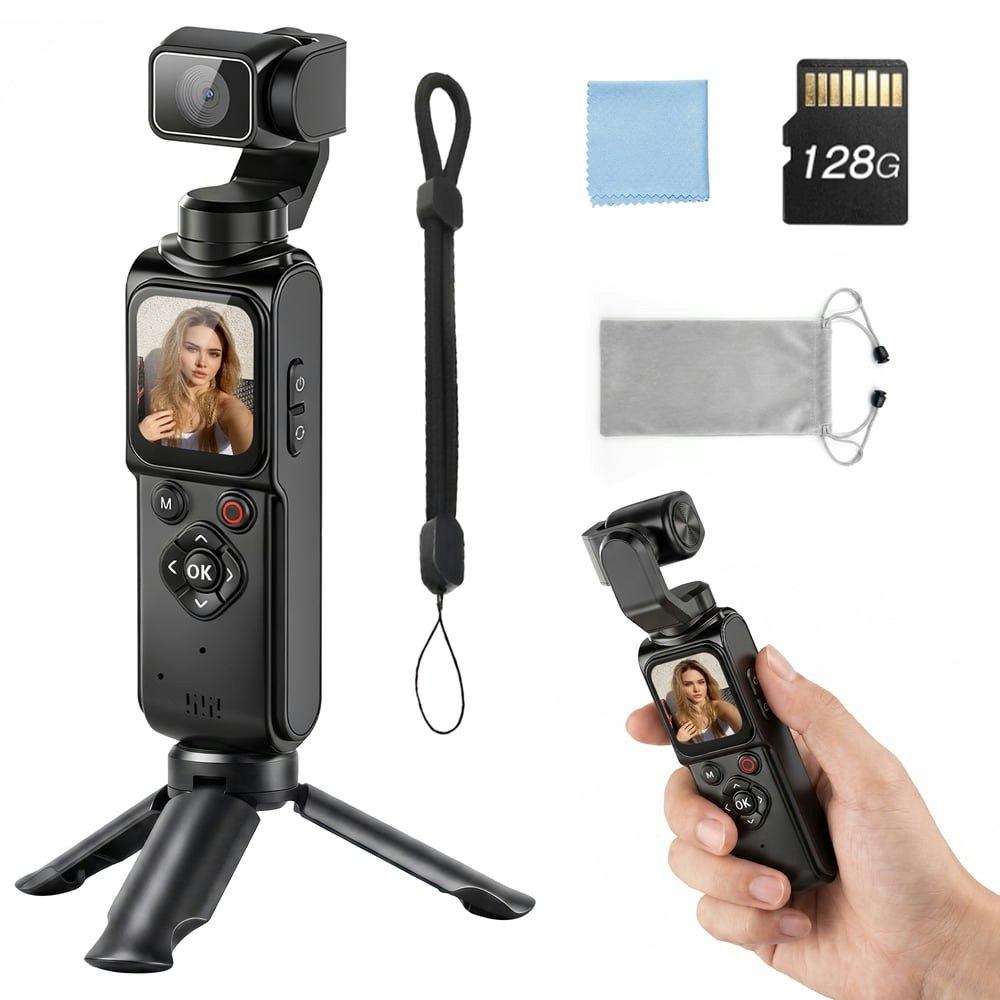 Sanptent 4K Pocket Gimbal Vlogging Camera: $119.99 Sanptent 4K Pocket Gimbal Vlogging Camera: $119.99