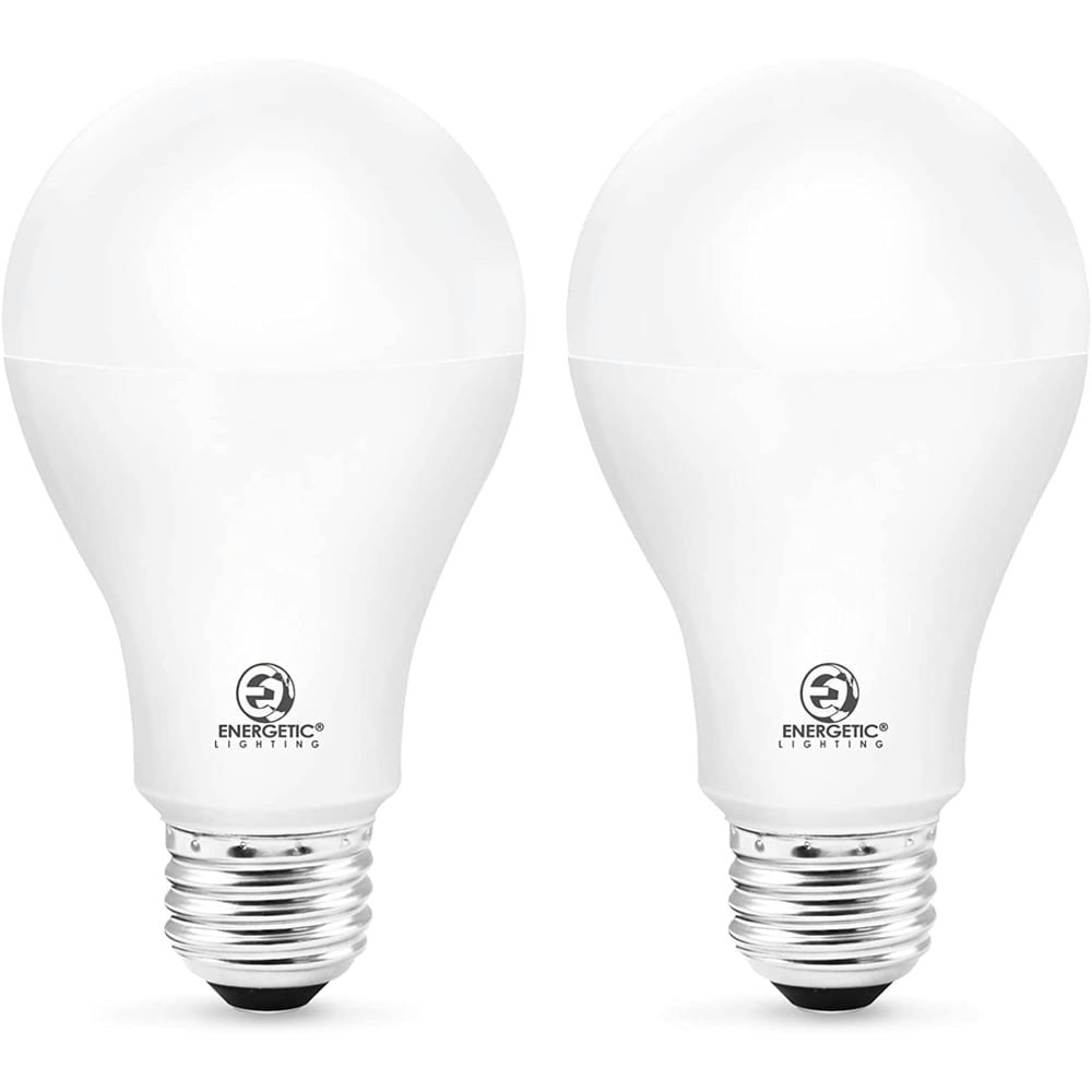 Energetic 3-Way A21 LED Light Bulb 2-Pack: $13.99 Energetic 3-Way A21 LED Light Bulb 2-Pack: $13.99