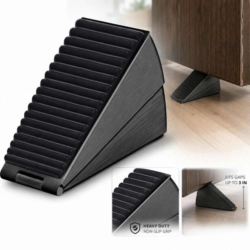 Rongsi Adjustable Spring-Loaded Floor Door Stopper: $10.99 Rongsi Adjustable Spring-Loaded Floor Door Stopper: $10.99