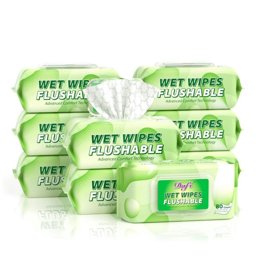 Dafi Flushable Adult Wipes 720-Count: $29.49