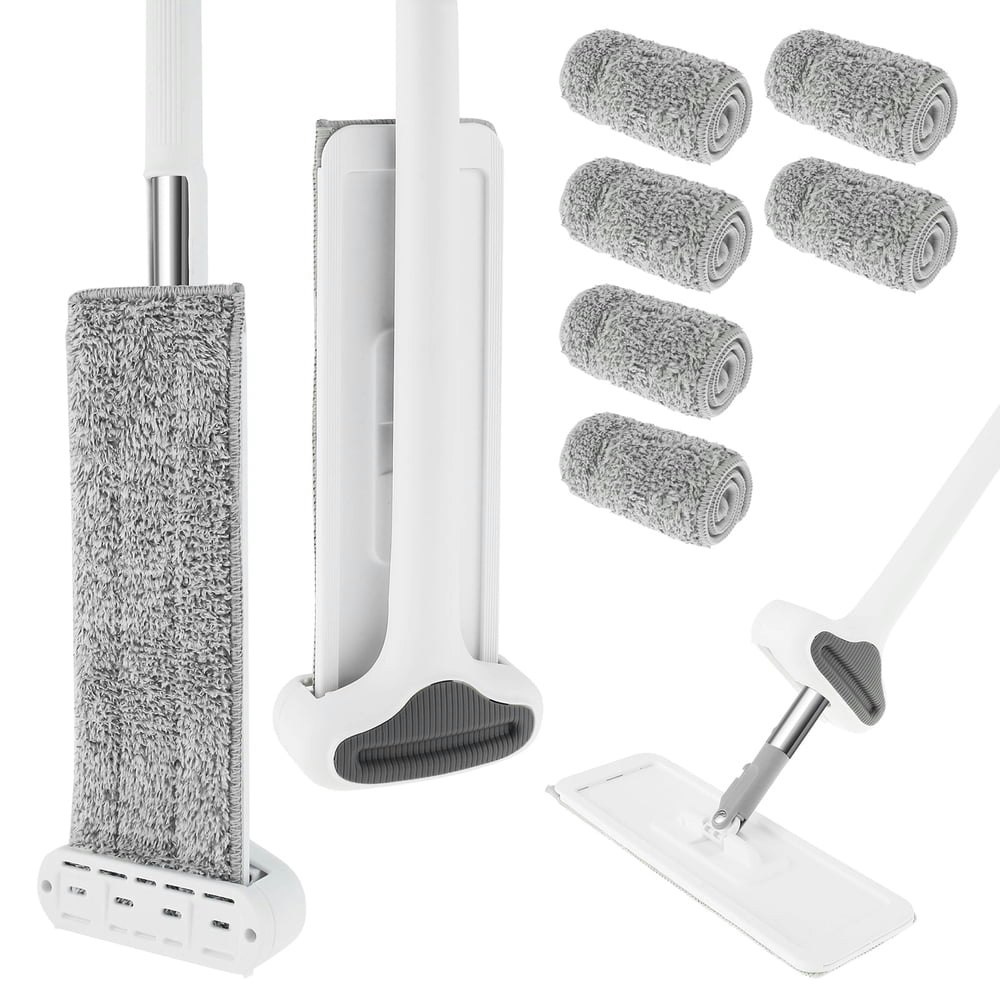 Keyohome Microfiber Flat Floor and Wall Mop 6-Pack: $16.99 Keyohome Microfiber Flat Floor and Wall Mop 6-Pack: $16.99