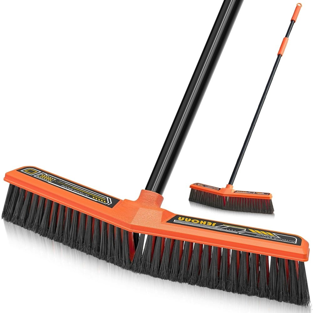 Jehonn 15.7-inch Heavy Duty Push Broom: $21.93 Jehonn 15.7-inch Heavy Duty Push Broom: $21.93