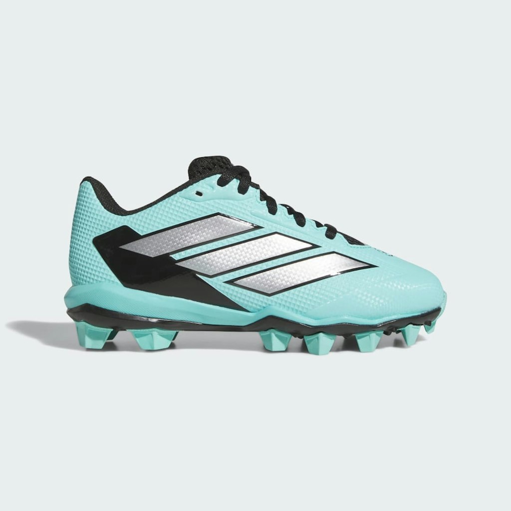 Adizero Instinct Kids' Molded Cleats: $45