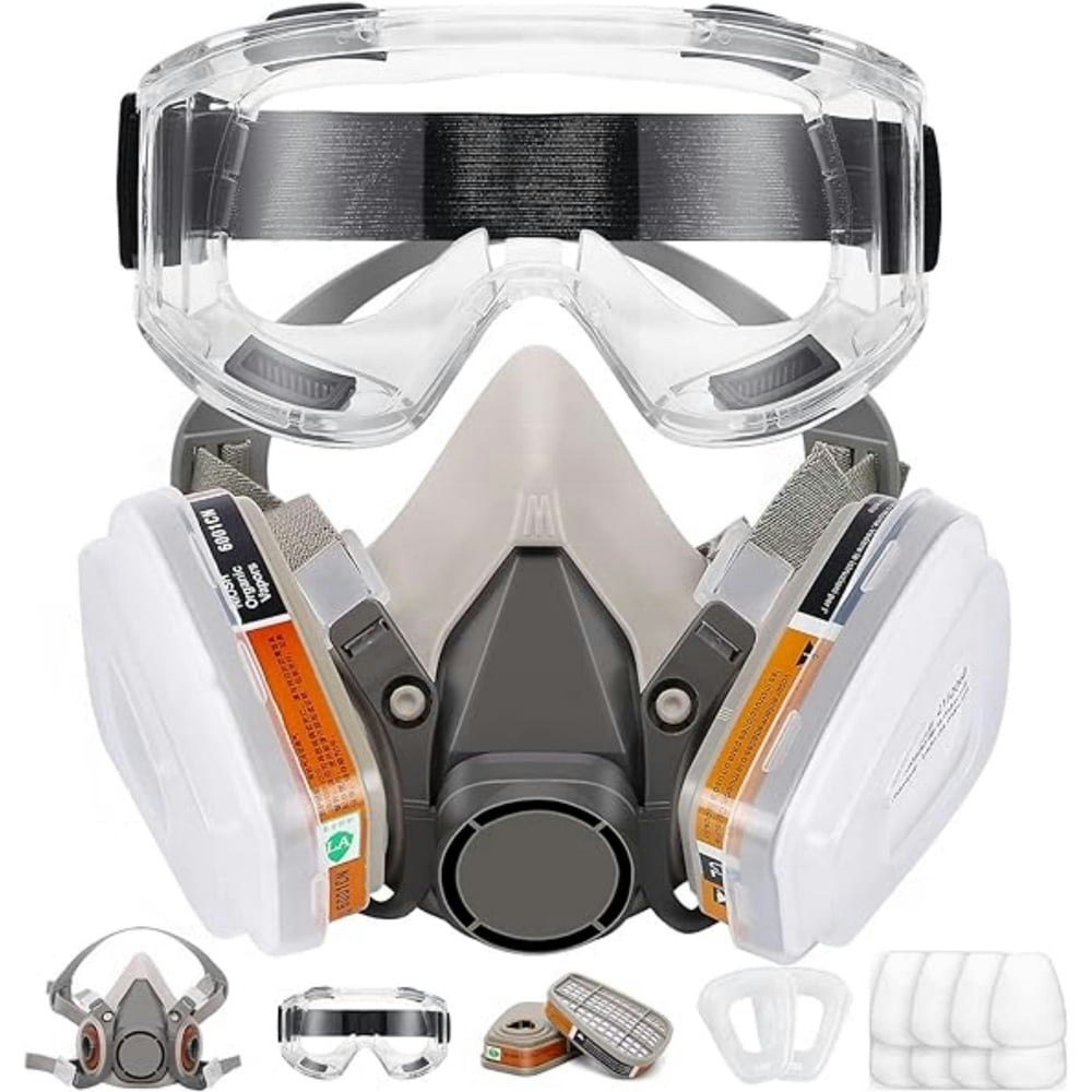 Reusable Half Facepiece Respirator Paint Mask: $14.49 Reusable Half Facepiece Respirator Paint Mask: $14.49