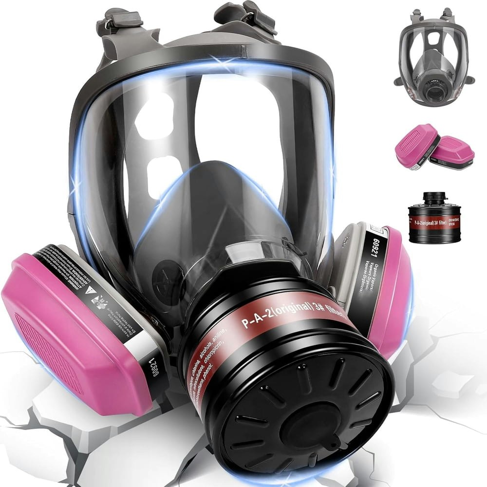 Full Face Gas Mask with 40mm Carbon Filter and 60921 Cartridges: $26.86 Full Face Gas Mask with 40mm Carbon Filter and 60921 Cartridges: $26.86