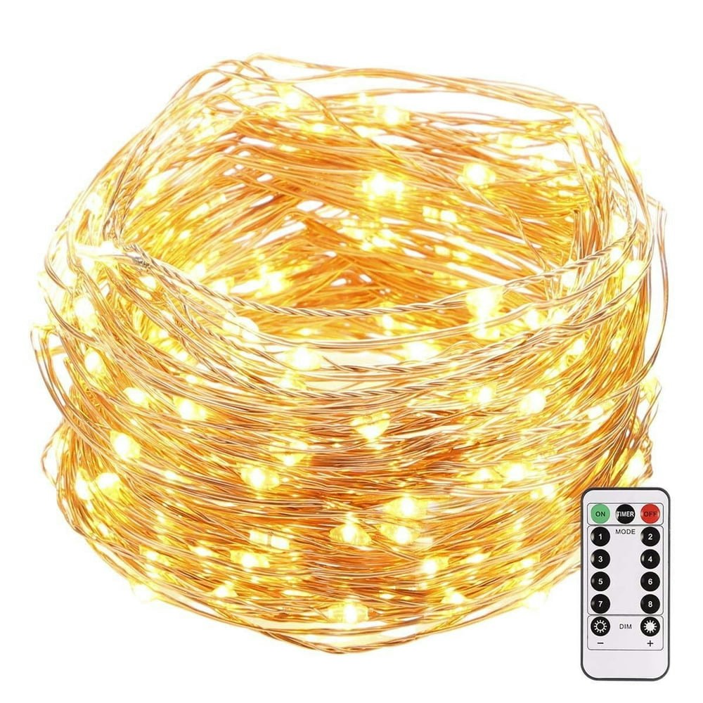 33-Foot 100 LED Battery-Operated Fairy Lights: $8.91 33-Foot 100 LED Battery-Operated Fairy Lights: $8.91