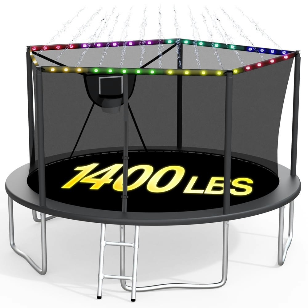 Xmika 1,400lb 14-Foot Trampoline: $377.97 Xmika 1,400lb 14-Foot Trampoline: $377.97