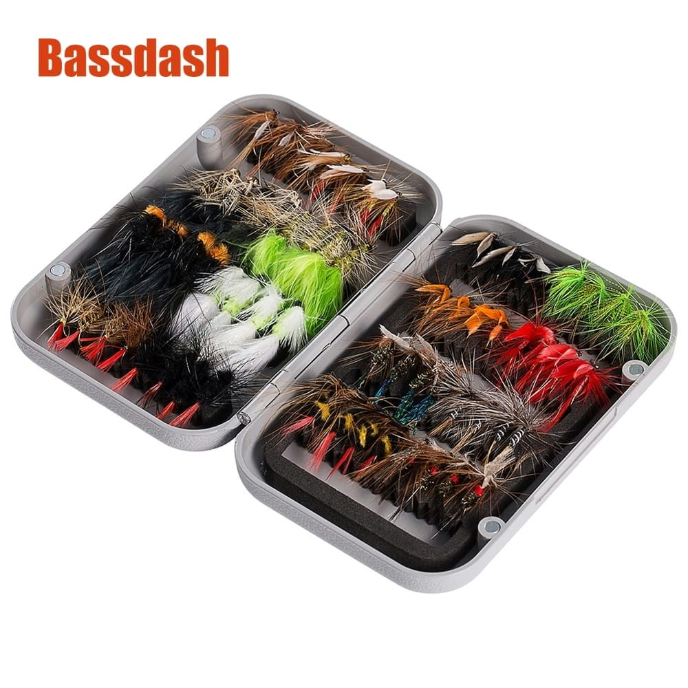Bassdash Fly Fishing Assorted Flies 64-Piece Kit: $23.37 Bassdash Fly Fishing Assorted Flies 64-Piece Kit: $23.37