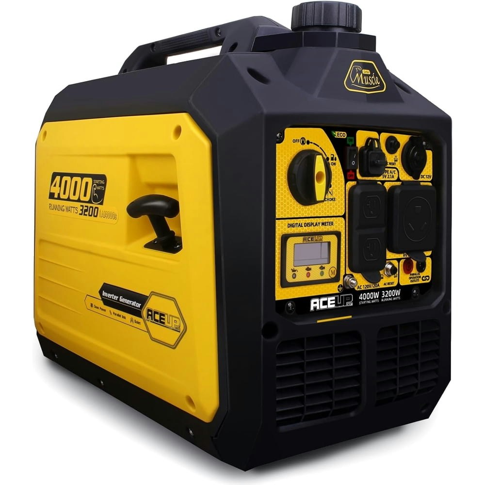 Aceup Energy 4,000-Watt Portable Inverter Generator: $399.99