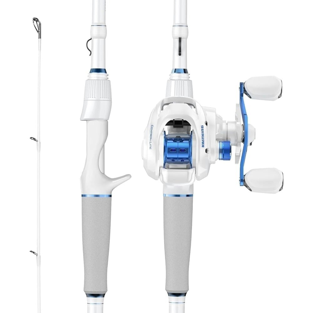 KastKing Centron Lite 7-Foot Medium-Heavy Fishing Rod and Reel Combo: $74.87 KastKing Centron Lite 7-Foot Medium-Heavy Fishing Rod and Reel Combo: $74.87