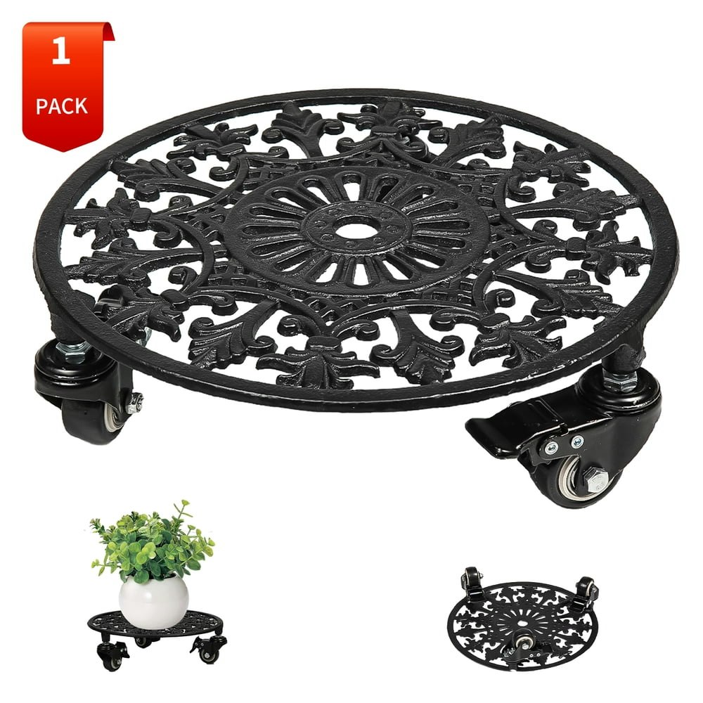 Goobetter 11-Inch Heavy Duty Rolling Plant Caddy: $19.79 Goobetter 11-Inch Heavy Duty Rolling Plant Caddy: $19.79
