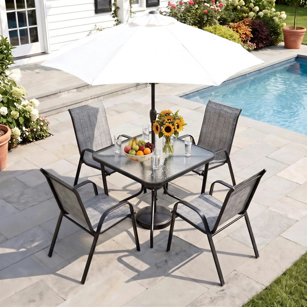 Pirecart 5-Piece Outdoor Patio Dining Set: $128.98 Pirecart 5-Piece Outdoor Patio Dining Set: $128.98