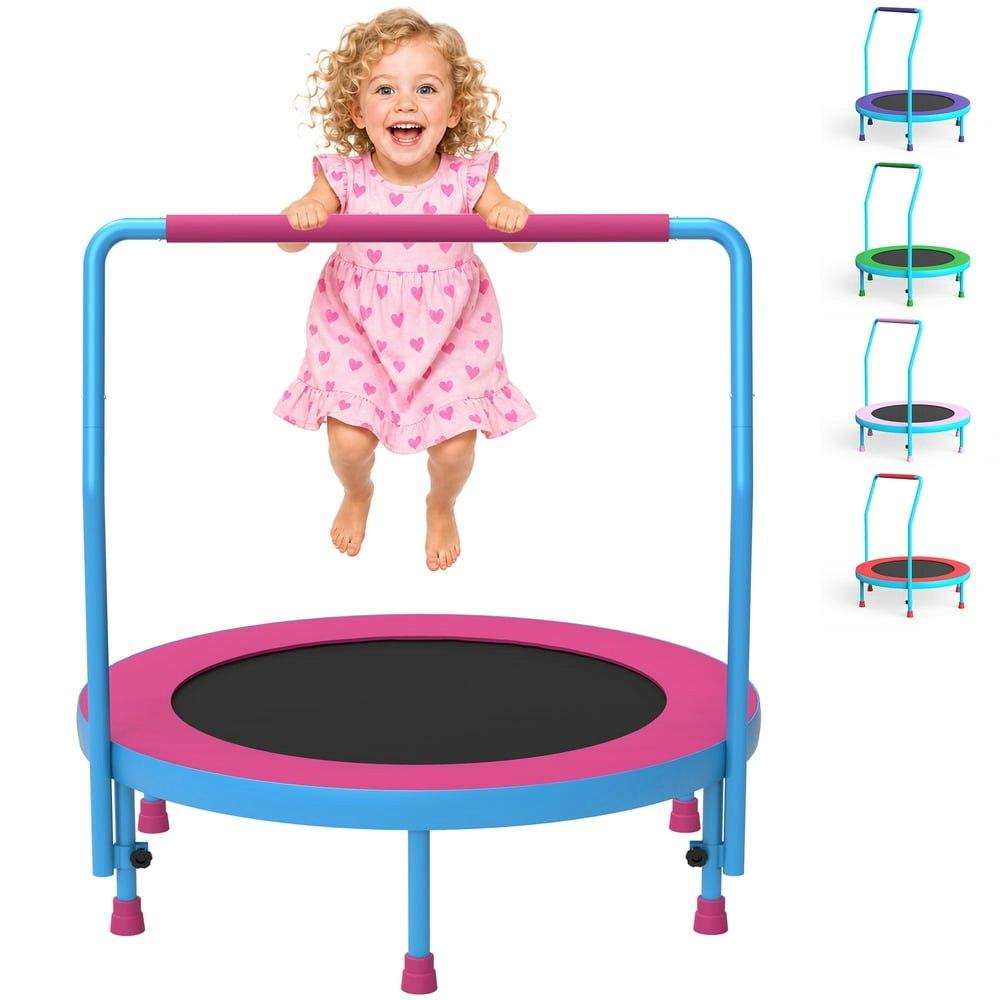 Cochan 3-Foot Kids' Mini Trampoline with Handlebar: $59.99 Cochan 3-Foot Kids' Mini Trampoline with Handlebar: $59.99