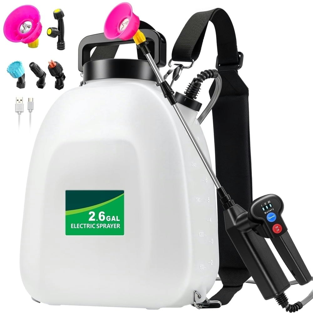 SideKing 2.6-Gallon Battery-Powered Backpack Sprayer: $32.19 SideKing 2.6-Gallon Battery-Powered Backpack Sprayer: $32.19
