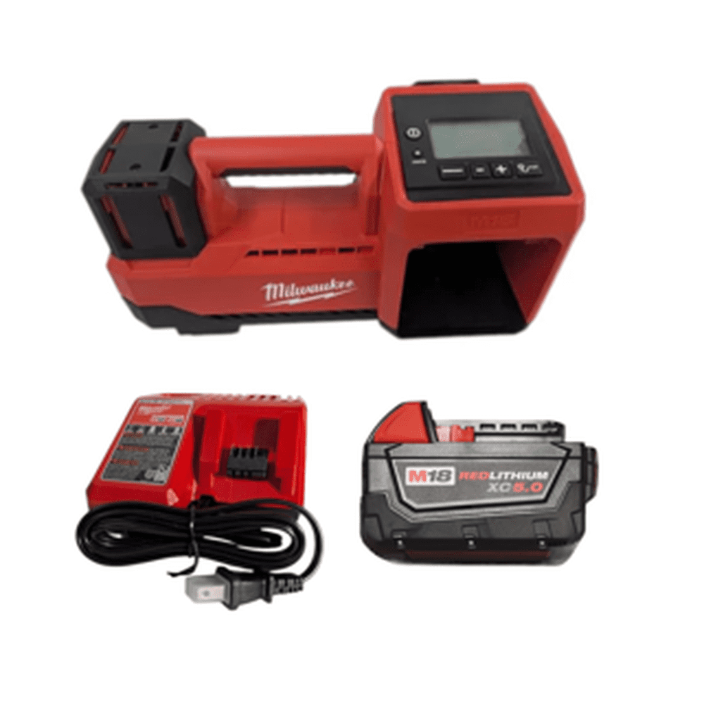 Milwaukee M18 150-PSI Cordless Inflator Kit with 5.0Ah Battery and Charger: $219 Milwaukee M18 150-PSI Cordless Inflator Kit with 5.0Ah Battery and Charger: $219