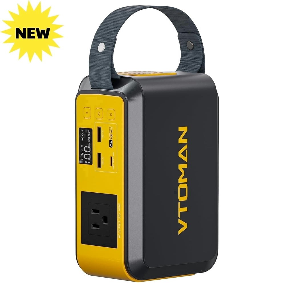 Vtoman Jump 100 88.8Wh Portable Power Station: $69.99 Vtoman Jump 100 88.8Wh Portable Power Station: $69.99