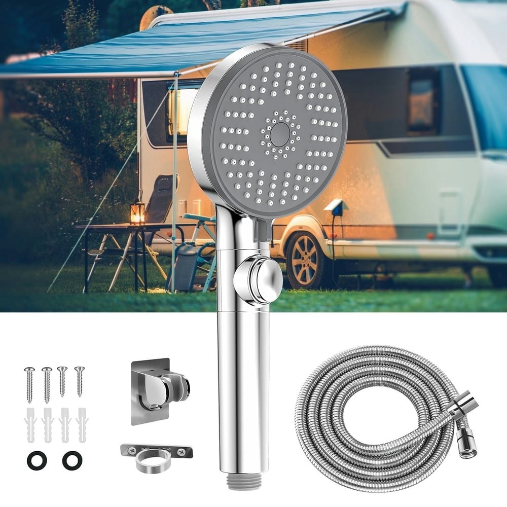 RV Shower Head with Hose 5-Mode High Pressure Replacement: $22.99 RV Shower Head with Hose 5-Mode High Pressure Replacement: $22.99