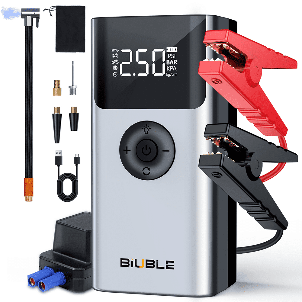 Biuble 8,000A 150-PSI Jump Starter and Air Compressor: $38.69 Biuble 8,000A 150-PSI Jump Starter and Air Compressor: $38.69