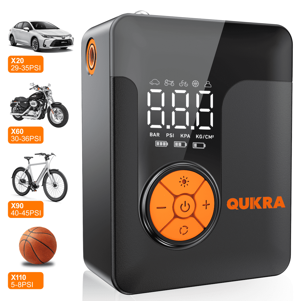150-PSI Portable Air Compressor Tire Inflator: $15.99 150-PSI Portable Air Compressor Tire Inflator: $15.99