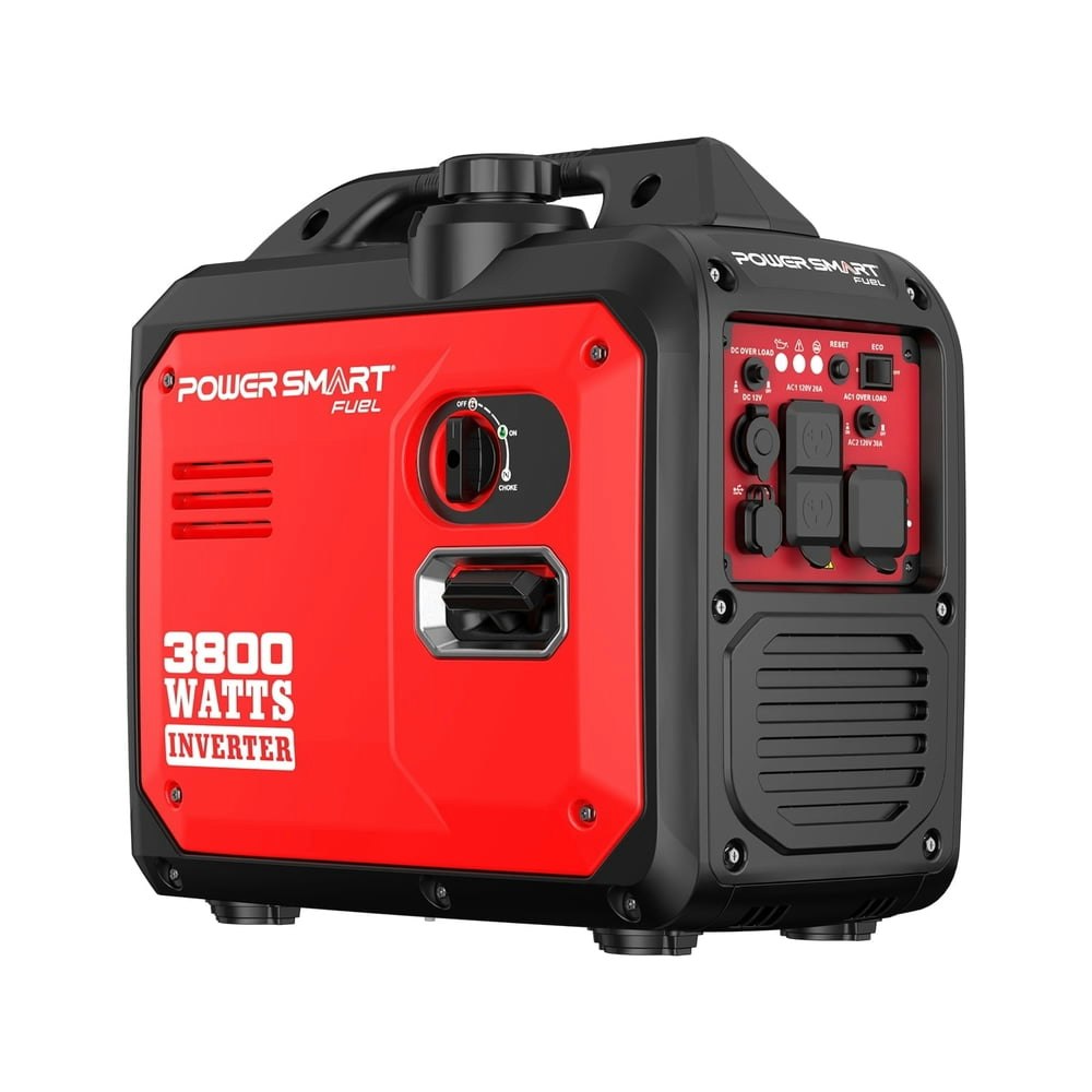 PowerSmart 3,800W Portable Inverter Generator: $365