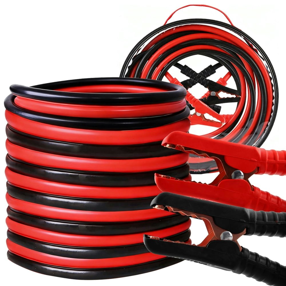 Yalumo 6-Gauge 13-Foot Heavy-Duty Jumper Cables: $16.99 Yalumo 6-Gauge 13-Foot Heavy-Duty Jumper Cables: $16.99