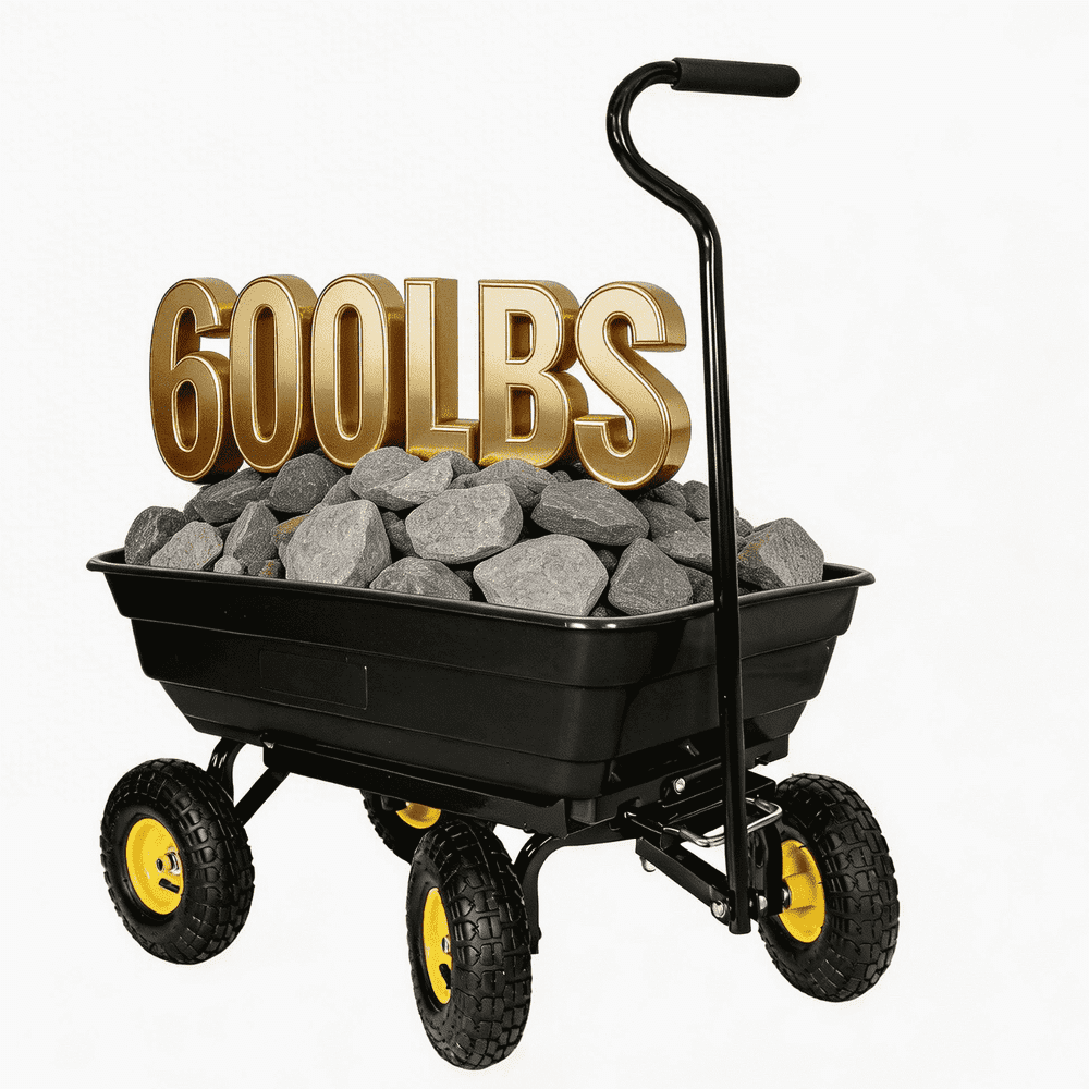 Northsky 600-lb Heavy Duty Garden Dump Cart: $79.99