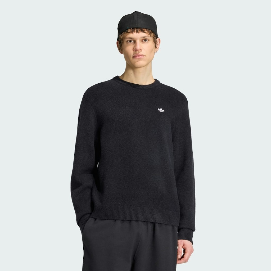 Trefoil Essentials Knit Sweater: $90 Trefoil Essentials Knit Sweater: $90