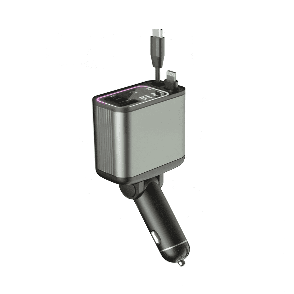 Retractable Car Phone Charger: $39.99 Retractable Car Phone Charger: $39.99