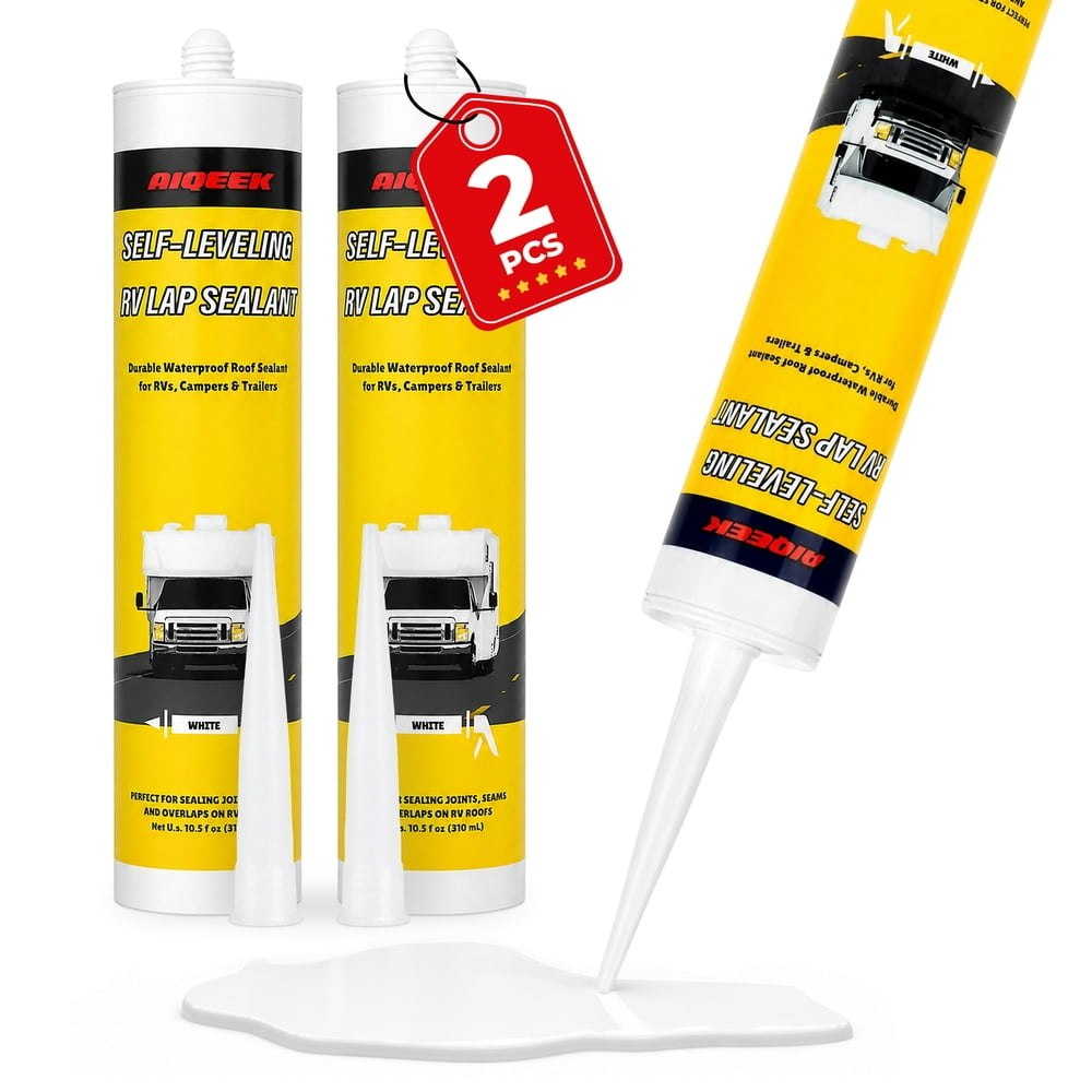 RV Roof Self-Leveling Lap Sealant 2-Pack: $15.99 RV Roof Self-Leveling Lap Sealant 2-Pack: $15.99