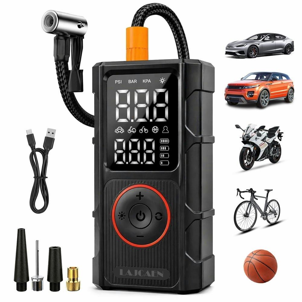 150-PSI Cordless and 12V Portable Tire Inflator: $18.99 150-PSI Cordless and 12V Portable Tire Inflator: $18.99