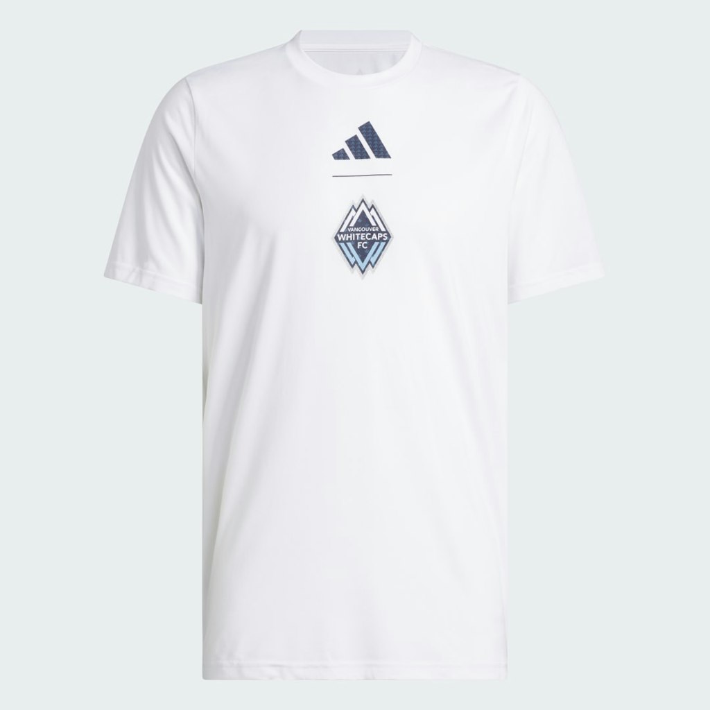 Vancouver Whitecaps Men's Short Sleeve Pregame T-Shirt: $40 Vancouver Whitecaps Men's Short Sleeve Pregame T-Shirt: $40