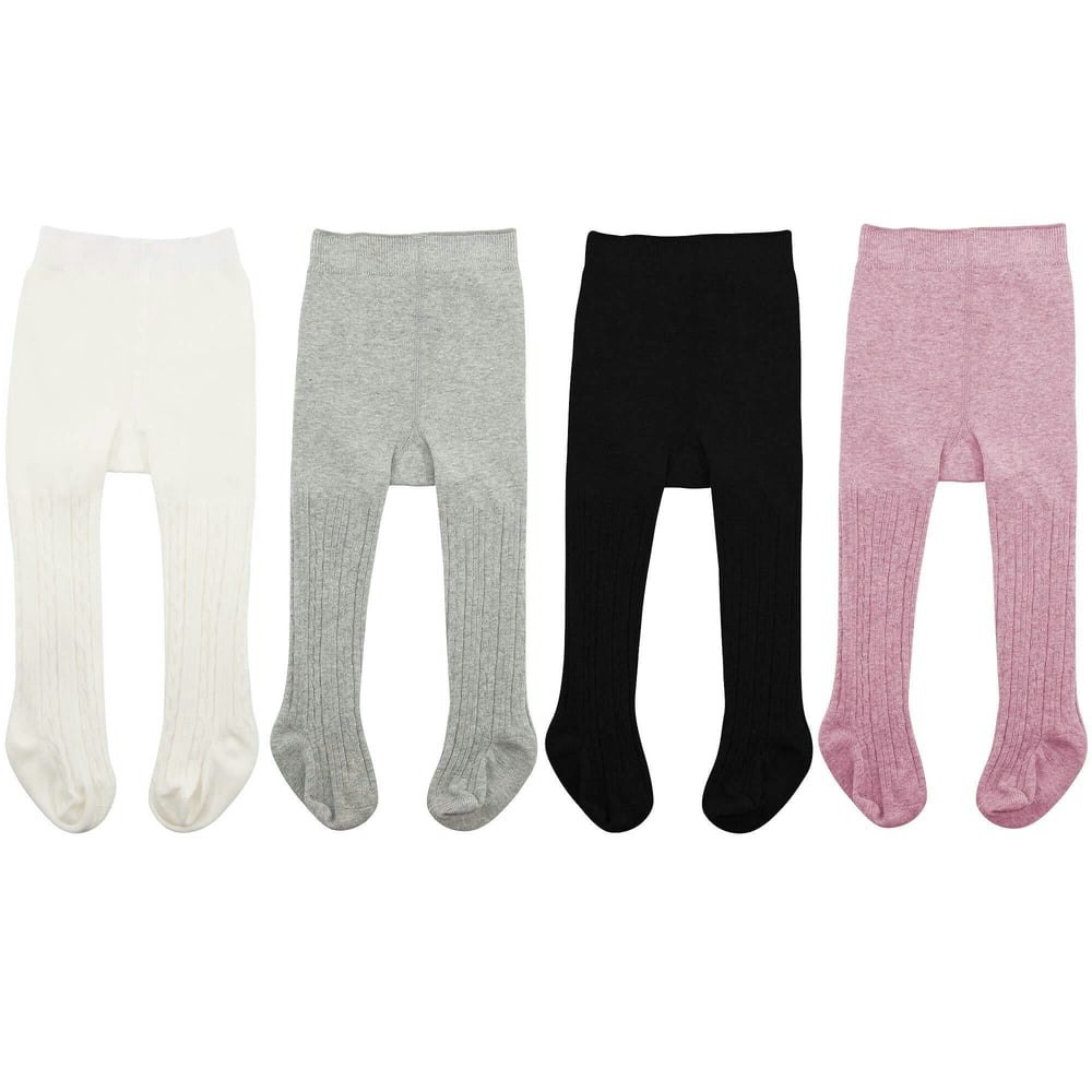 Zando Toddler Girls Cotton Tights 4-Pack: $16.99 Zando Toddler Girls Cotton Tights 4-Pack: $16.99