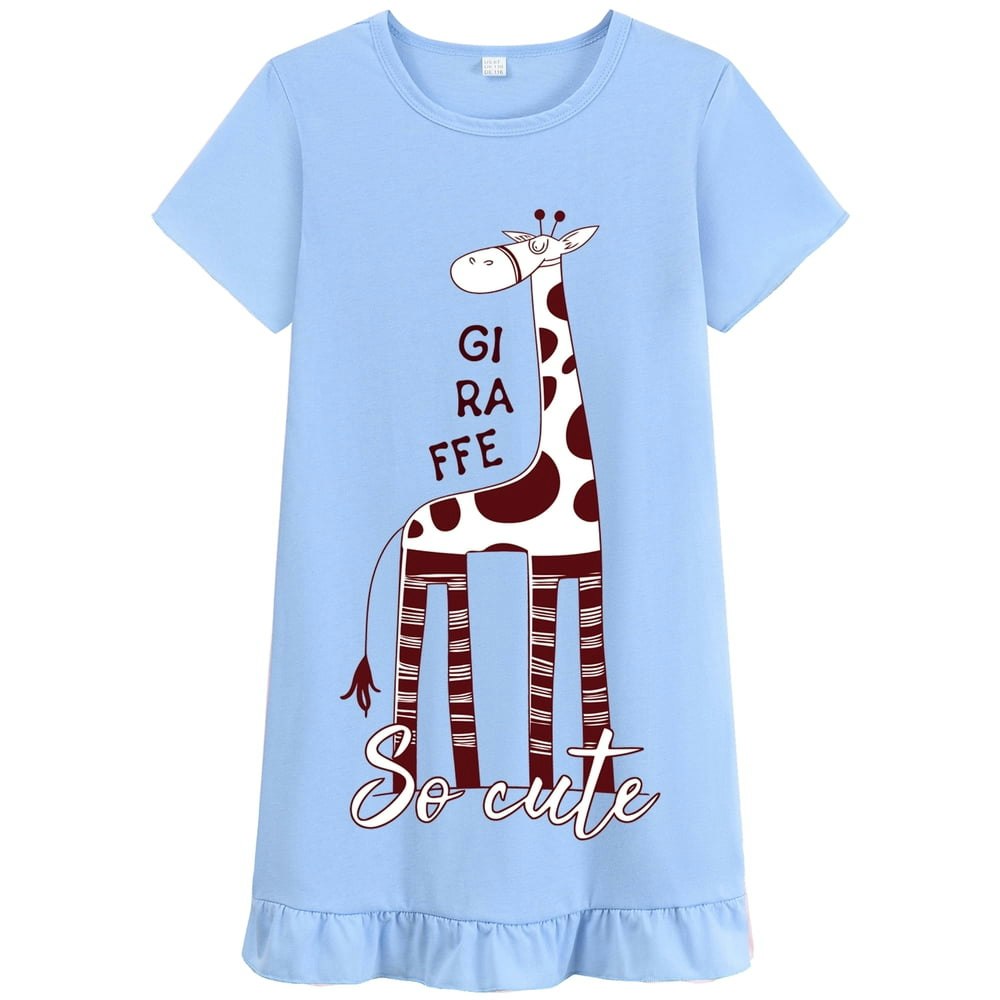 Fedpop Girls' Cotton Nightgown 5T: $11.99