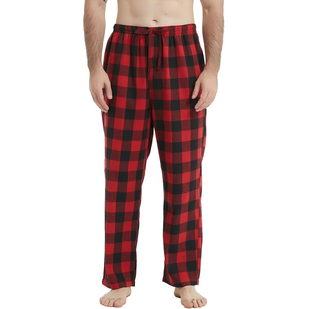 Onimisc Men's Flannel Plaid Pajama Pants: $13.99 Onimisc Men's Flannel Plaid Pajama Pants: $13.99